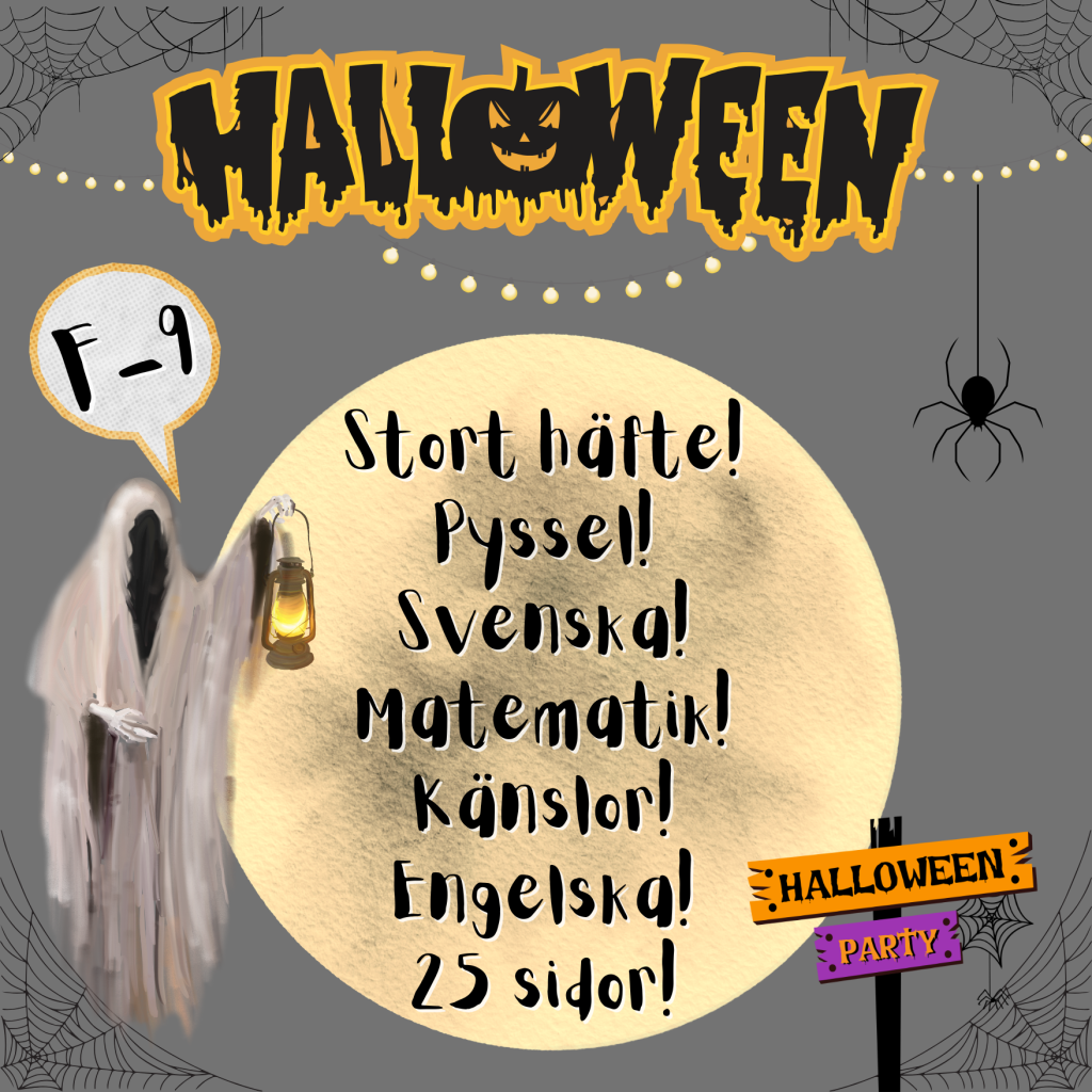 Halloweenhäfte – Läskigt roligt!
