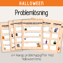 Halloween - Problemlösning De fyra räknesätten