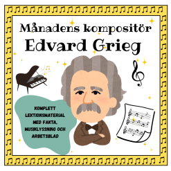 Månadens kompositör Edvard Grieg