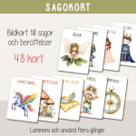 Barnboksveckan – Sagokort – Bildkort till sagor och berättelser - bild 1