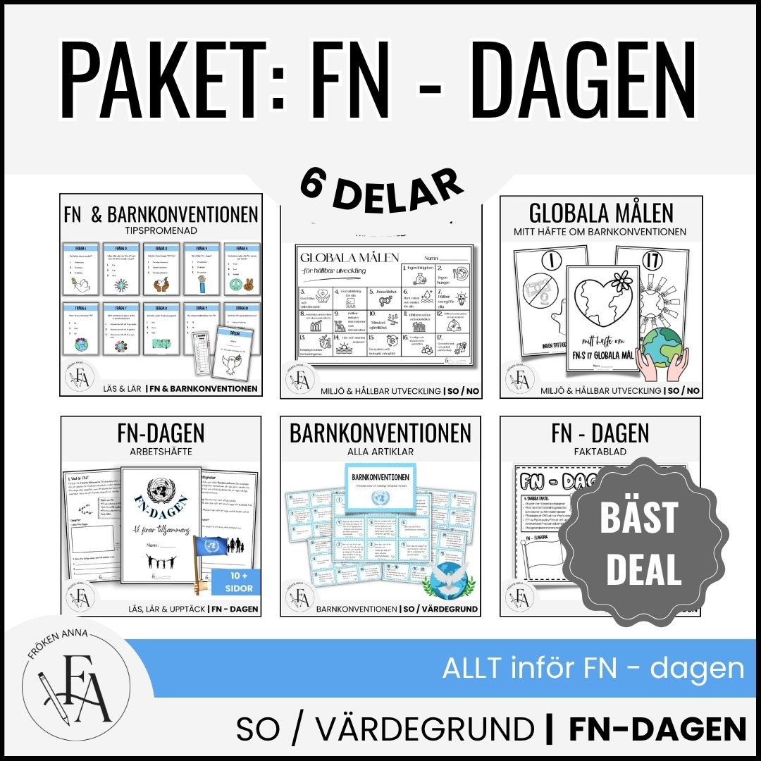 PAKET: FN-dagen (6 delar)