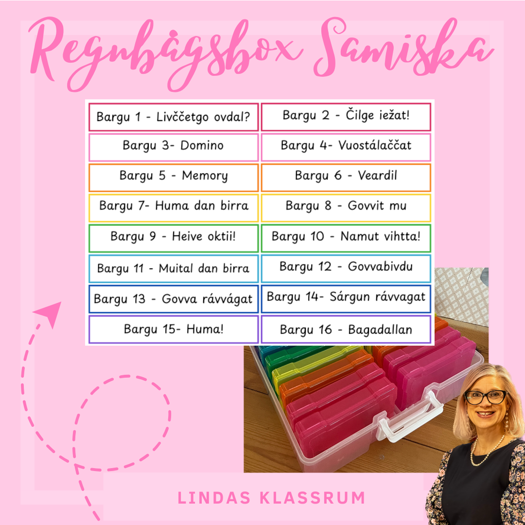Samiska Regnbågsbox