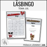 Redigerbart Julläsningsbingo - bild 1