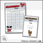 Redigerbart Julläsningsbingo - bild 2