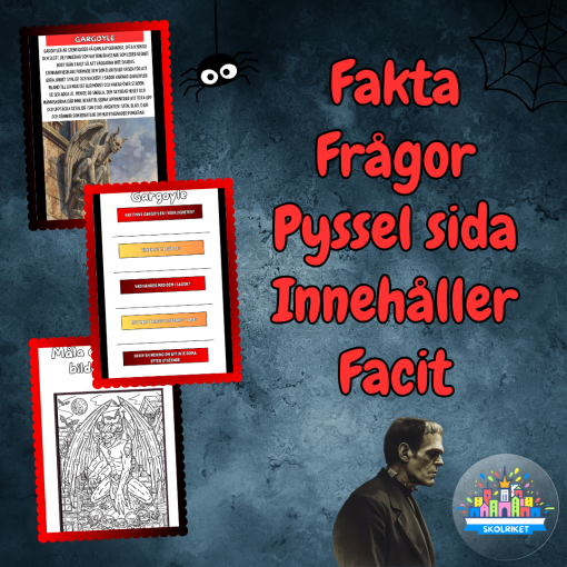 Spöken och Monster genom tiderna - Gargoyle