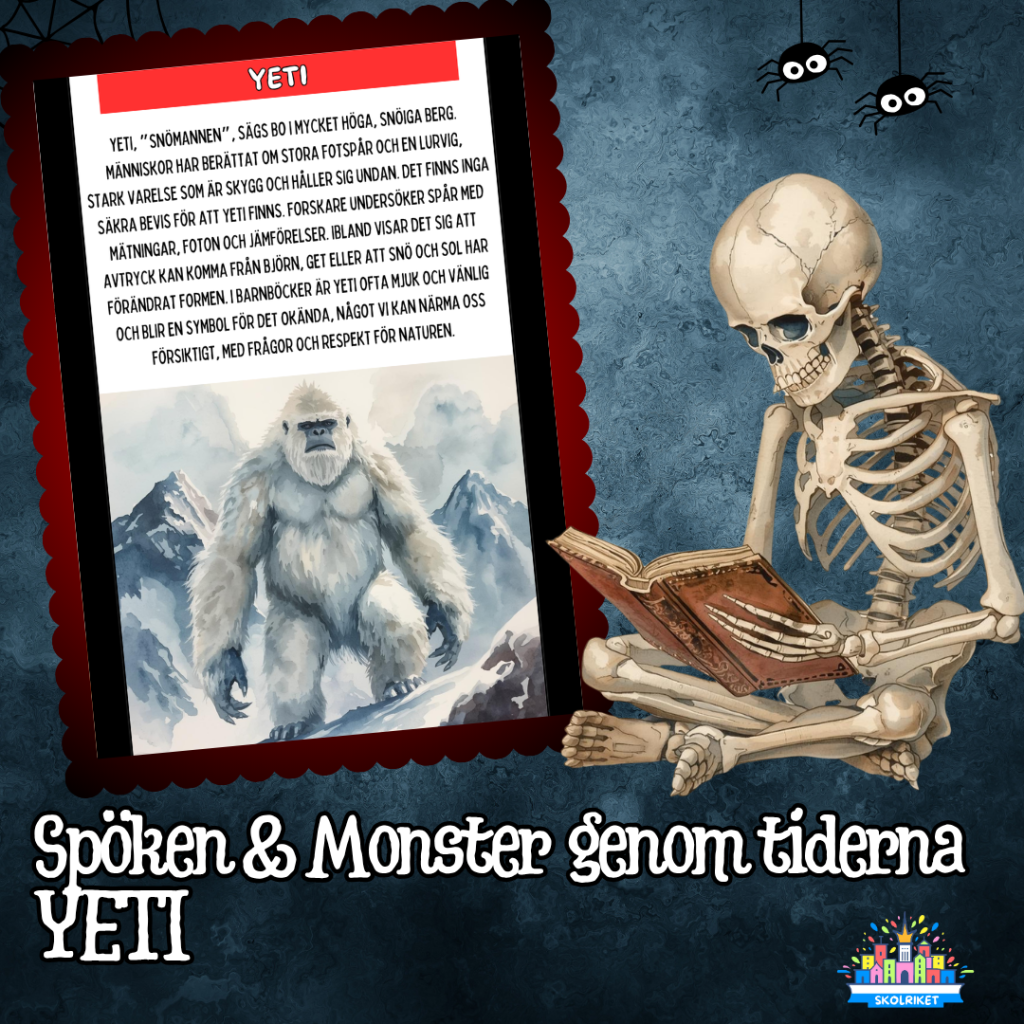 Spöken och Monster genom tiderna – Yeti