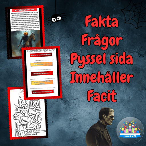 Spöken och Monster genom tiderna - Huvudlös Ryttare