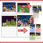 La Boho Boo Halloween berättelse- Öva på att skriva berättelse. - bild 3