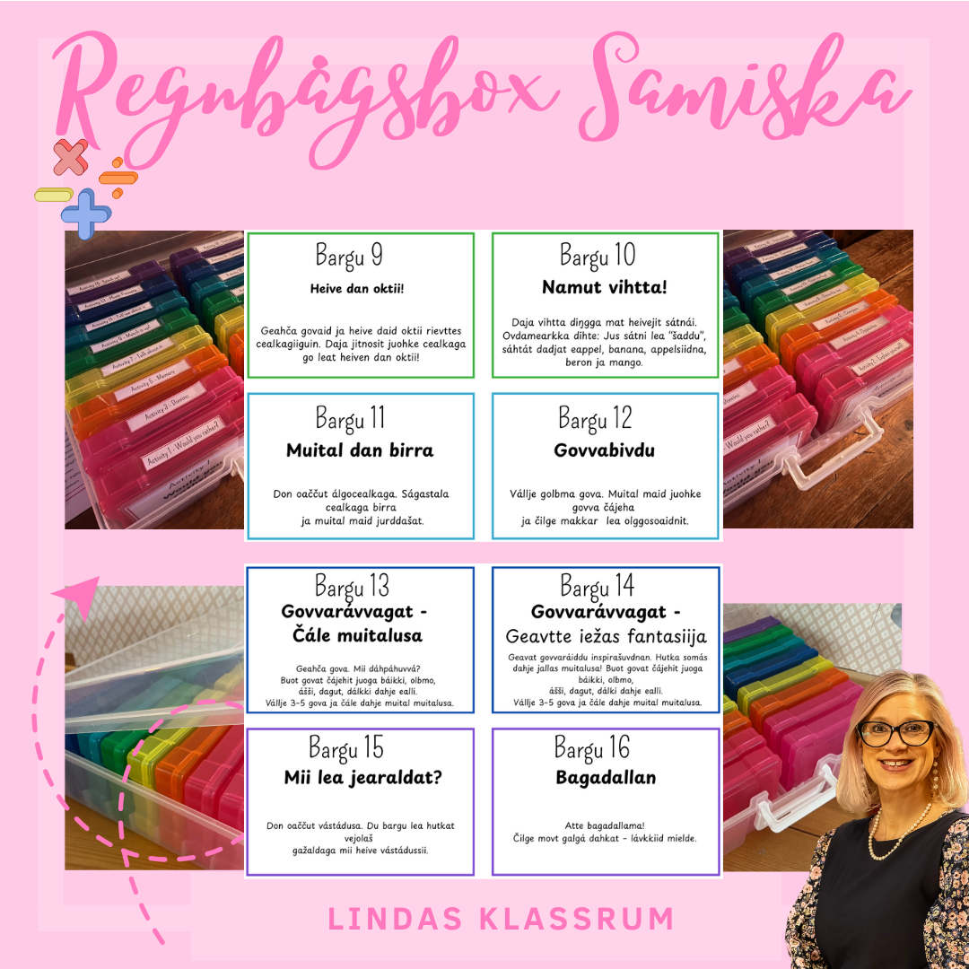 Samiska Regnbågsbox