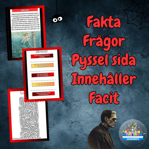 Spöken och Monster genom tiderna - Sirener