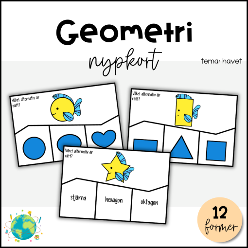 Nypkort - Geometri fisk
