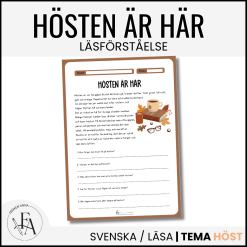 Läsförståelse – Hösten