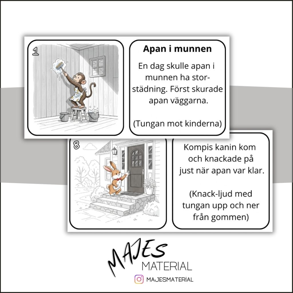 Munmotorik – Apan i munnen