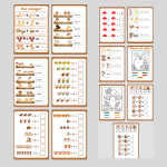 Höstmatte. Addition 1-10 - bild 2