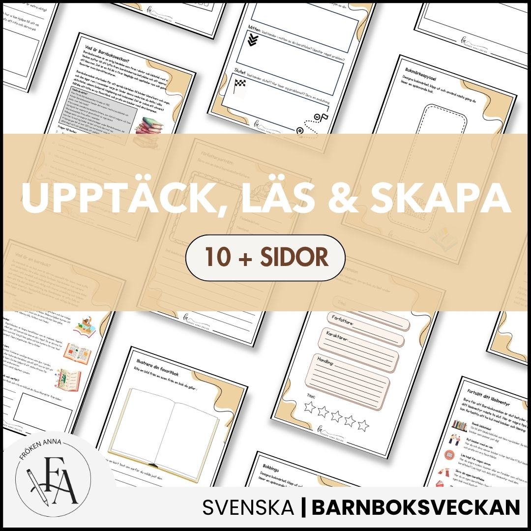 Barnboksveckan arbetshäfte nivå 2