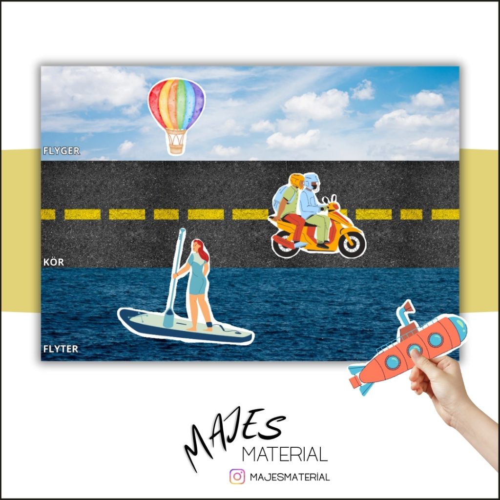 Placera ut – Fordon och djur