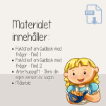 Barnboksveckan – Klassiska sagor – Sagan om Guldlock – Läsförståelse - bild 2