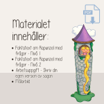Barnboksveckan – Klassiska sagor – Rapunzel – Läsförståelse - bild 2