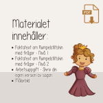 Barnboksveckan – Klassiska sagor – Rumpelstiltskin – Läsförståelse - bild 2