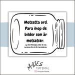Motsatta ord – Syltburkar - bild 2