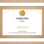 Nobelpris/Diplom tilldelas! - bild 3