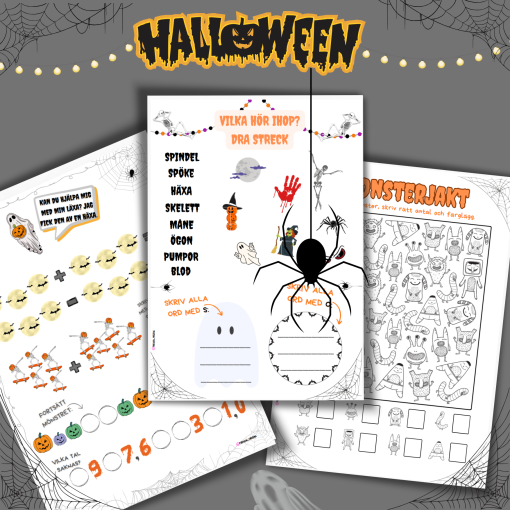 Halloweenhäfte - Läskigt roligt!