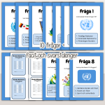 FN-dagen – Förenta Nationerna – Paket – Arbetshäfte och tipspromenad - bild 3