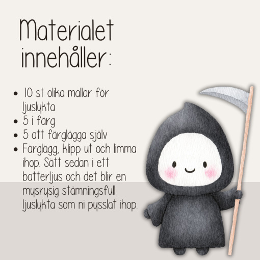 Halloween – Pyssla egna mysrysiga halloweenlyktor – Halloweenpyssel