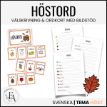 Höstord (Ordkunskap, välskrivning, memory) - bild 1