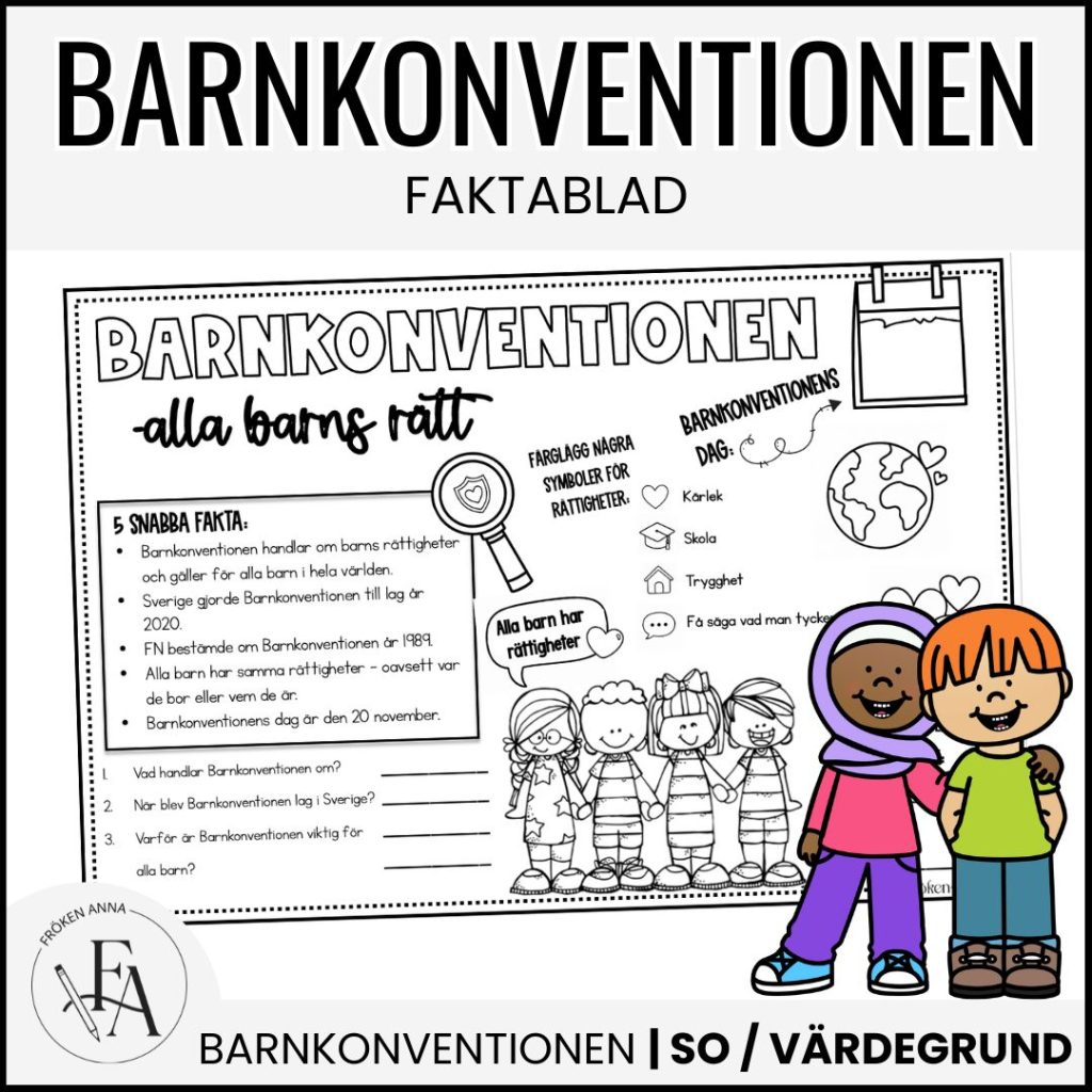 Barnkonventionen – Faktablad