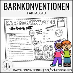 Barnkonventionen - Faktablad