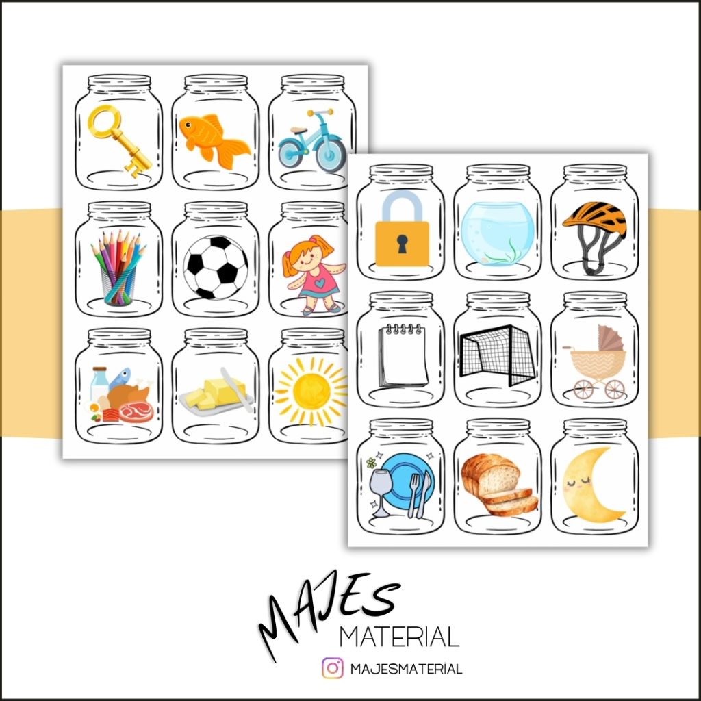 Vilka hör ihop – Syltburkar