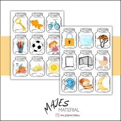 Vilka hör ihop - Syltburkar