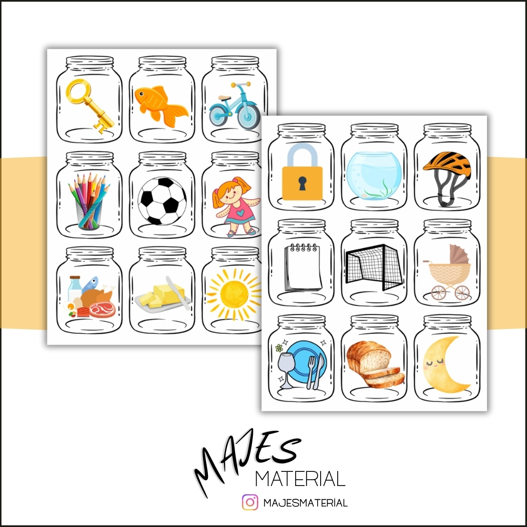 Vilka hör ihop - Syltburkar