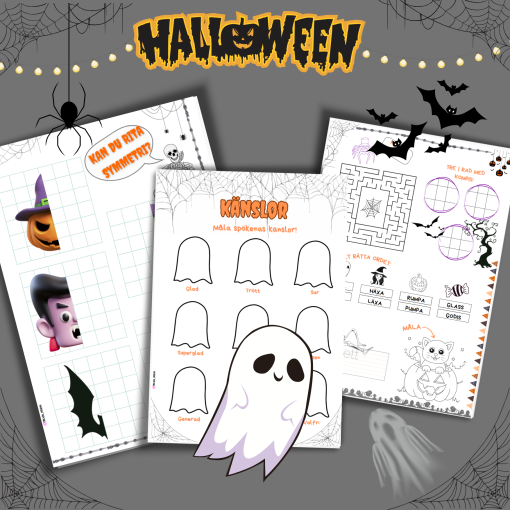 Halloweenhäfte - Läskigt roligt!