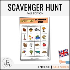 Fall Scavenger hunt
