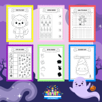 Halloween Aktivitetsbok Nr 2 - bild 2