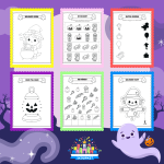 Halloween Aktivitetsbok Nr 4 - bild 2