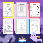 Halloween Aktivitetsbok Nr 8 - bild 2