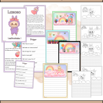 Söta monster-Läsförståelsetexter med tema värdegrund - bild 4