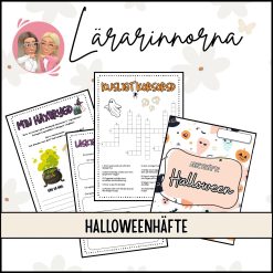 Halloween arbetshäfte