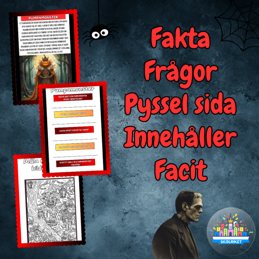 Spöken och Monster genom tiderna - Pumpamonster