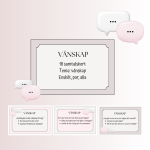 Värdegrundsarbete – samtalsövningar (vänskap) - bild 1