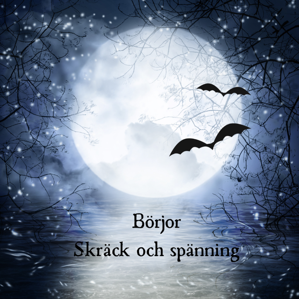 Börjor till skräck-och spänningsberättelser