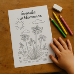 Svenska vårblommor – Arbetshäfte - bild 3