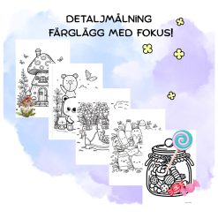 Detaljmålning Färglägg med fokus!