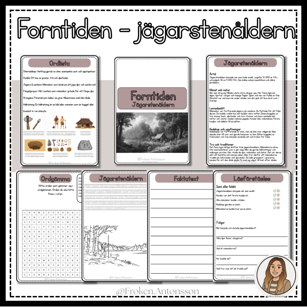 Forntiden – Jägarstenåldern