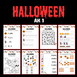 Halloweenhäfte - åk 1
