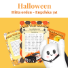 Hitta orden – Halloween