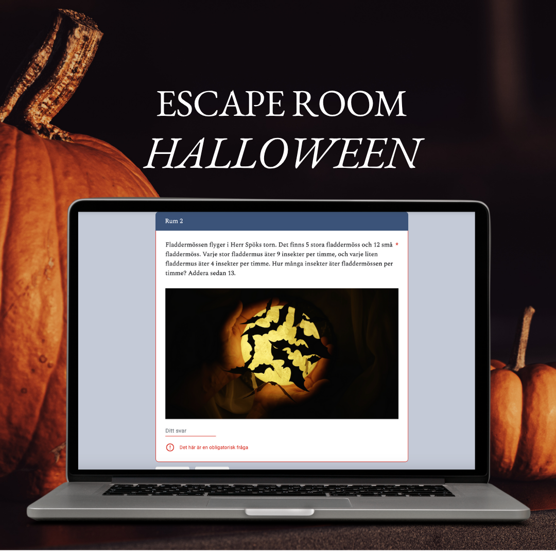 Escape room Spökets Matematiska Förbannelse